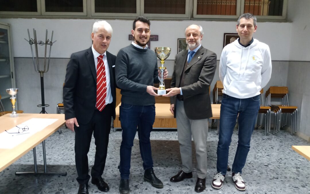 Il CM Vincenzo Carlomagno vince il 33° Torneo Week-end Lazio Scacchi!